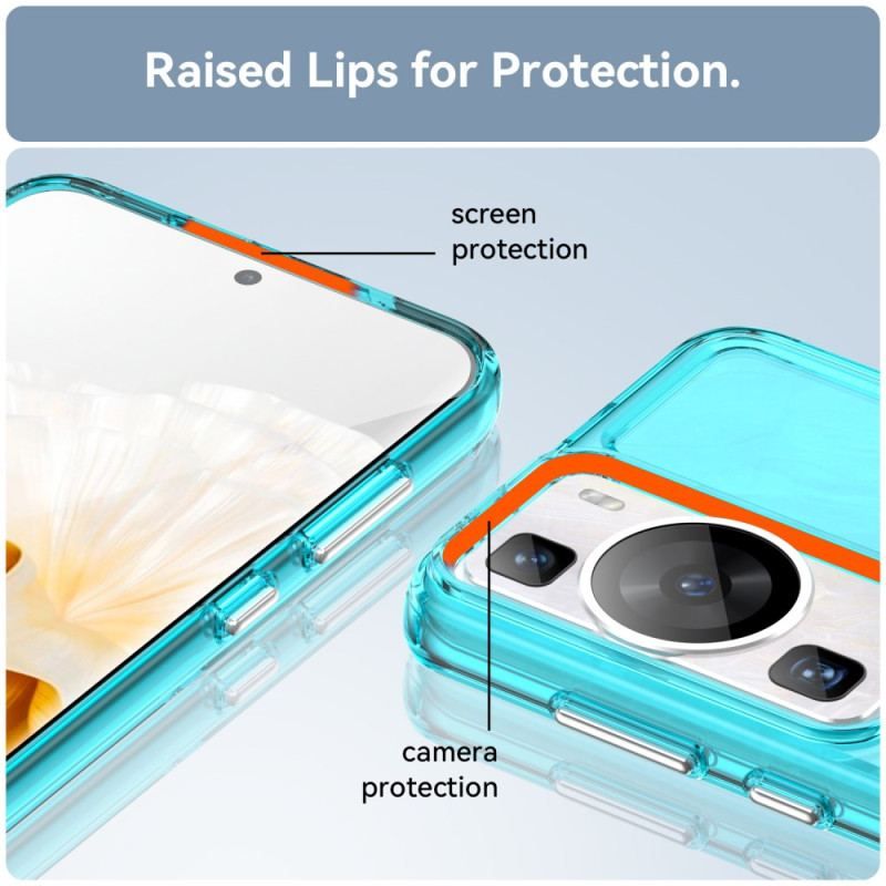 Cover Huawei P60 Pro Transparent Candy Series