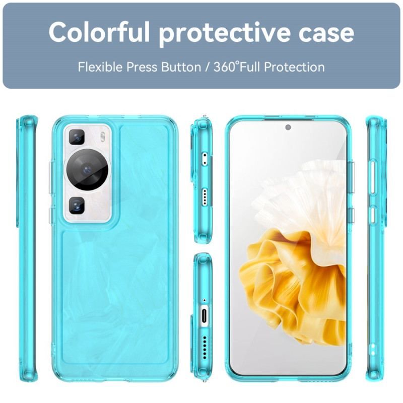 Cover Huawei P60 Pro Transparent Candy Series