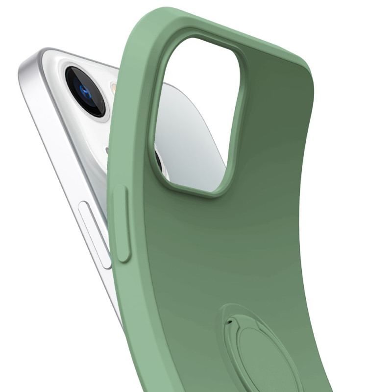 Cover iPhone 14 Flydende Silikone Ring Og Snor