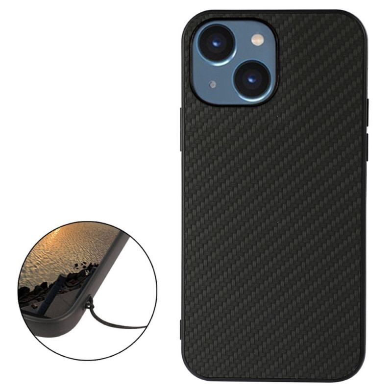 Cover iPhone 14 Plus Kulfiber Tekstur