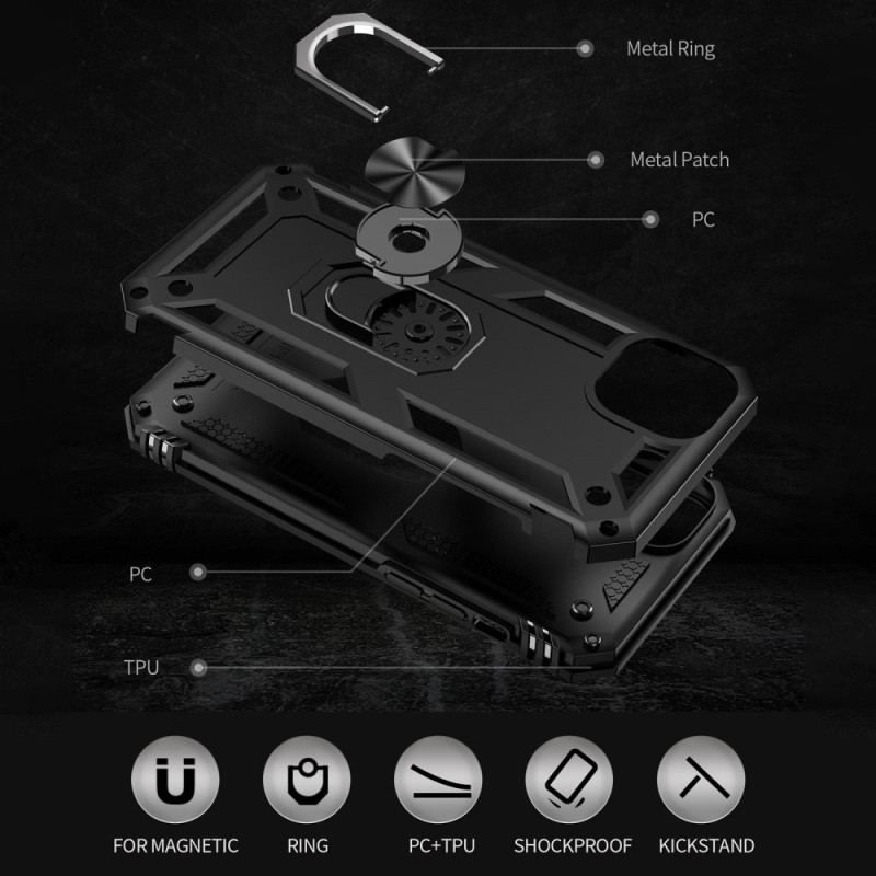 Cover iPhone 14 Plus Ring-beslag Design