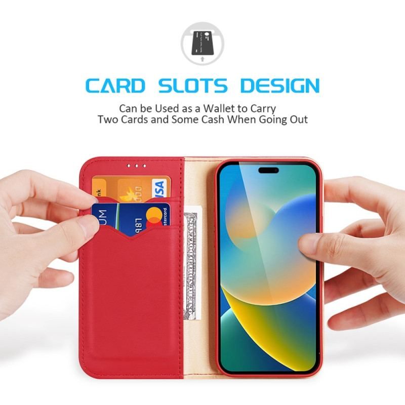 Cover iPhone 14 Pro Flip Cover Hivo Series Dux Ducis