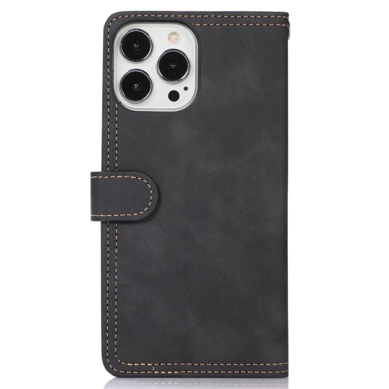 Cover iPhone 14 Pro Flip Cover Spejl Front Taske