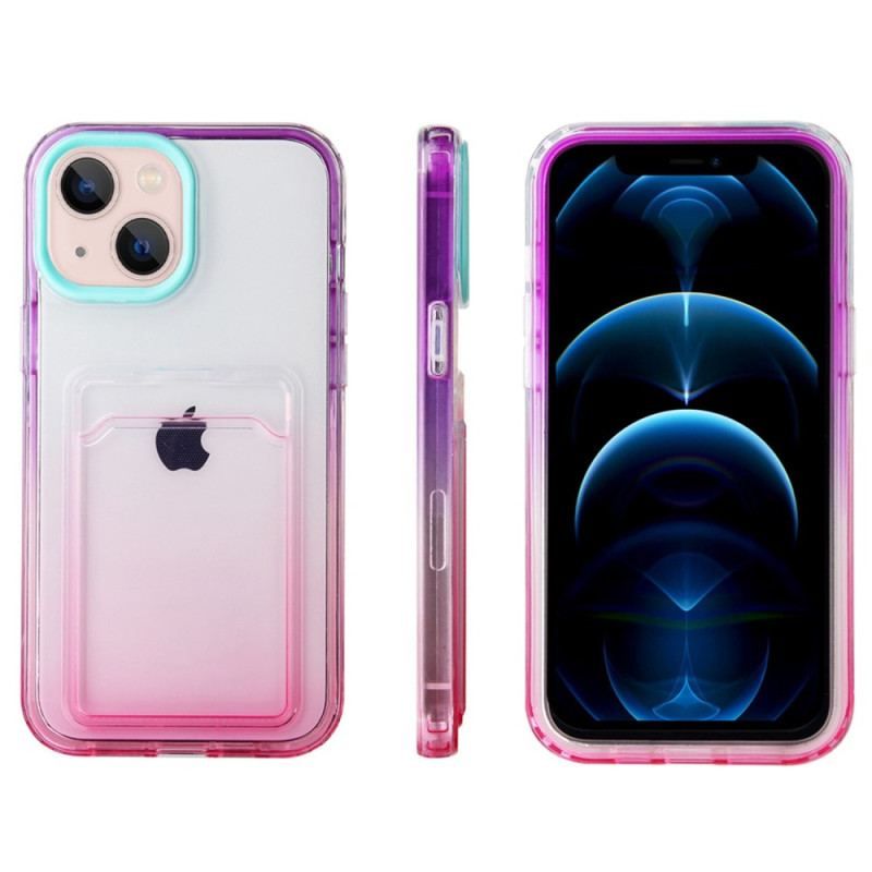 Cover iPhone 14 Pro Gradient Kortholder