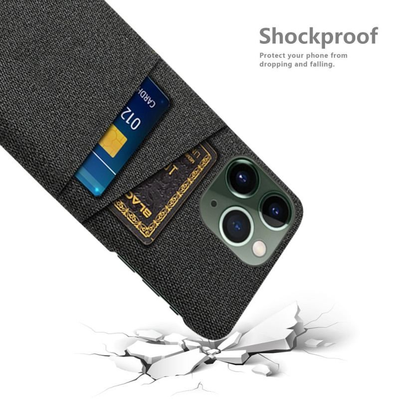 Cover iPhone 14 Pro Max Kortholder I Stof