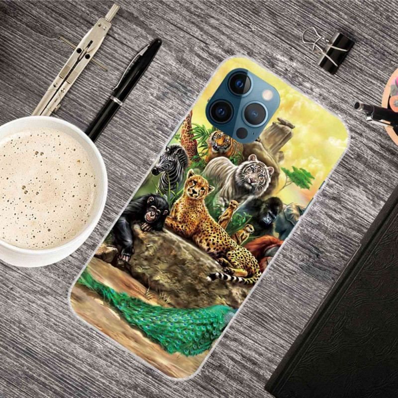 Cover iPhone 14 Pro Safari Dyr