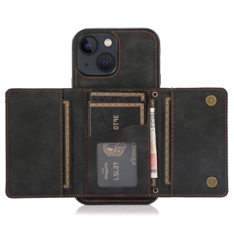 Cover iPhone 14 Punge Etui Wallet Support