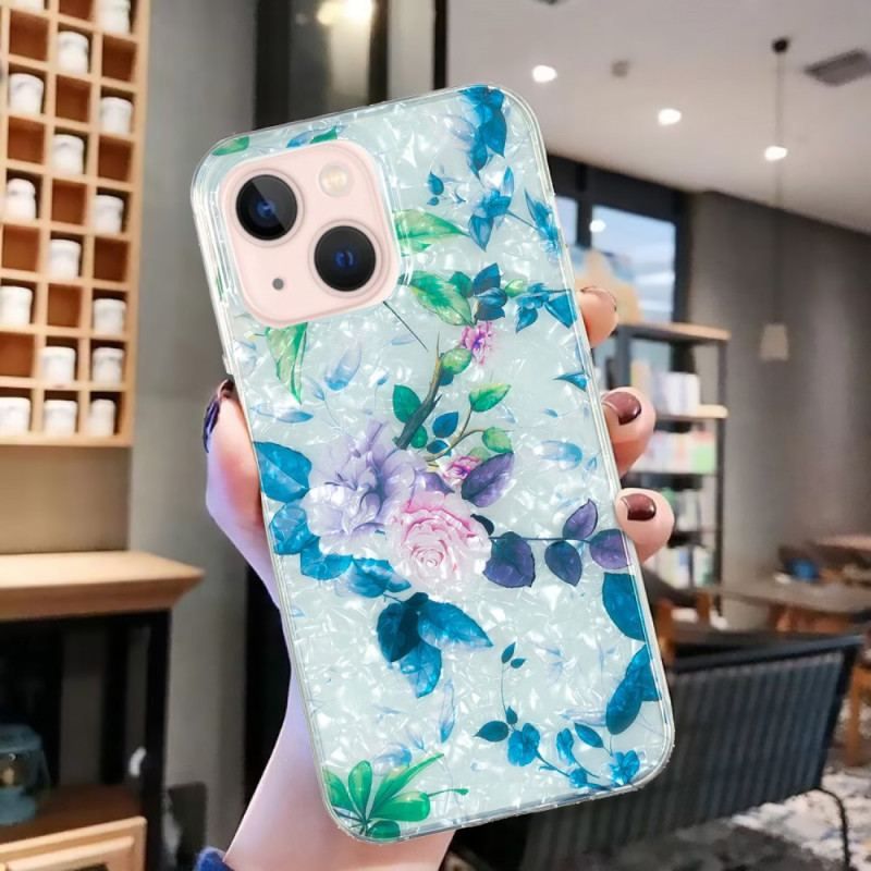 Cover iPhone 15 Plus Blomster