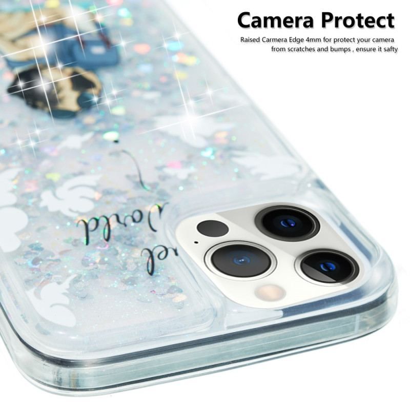 Cover iPhone 15 Pro Glitterhund