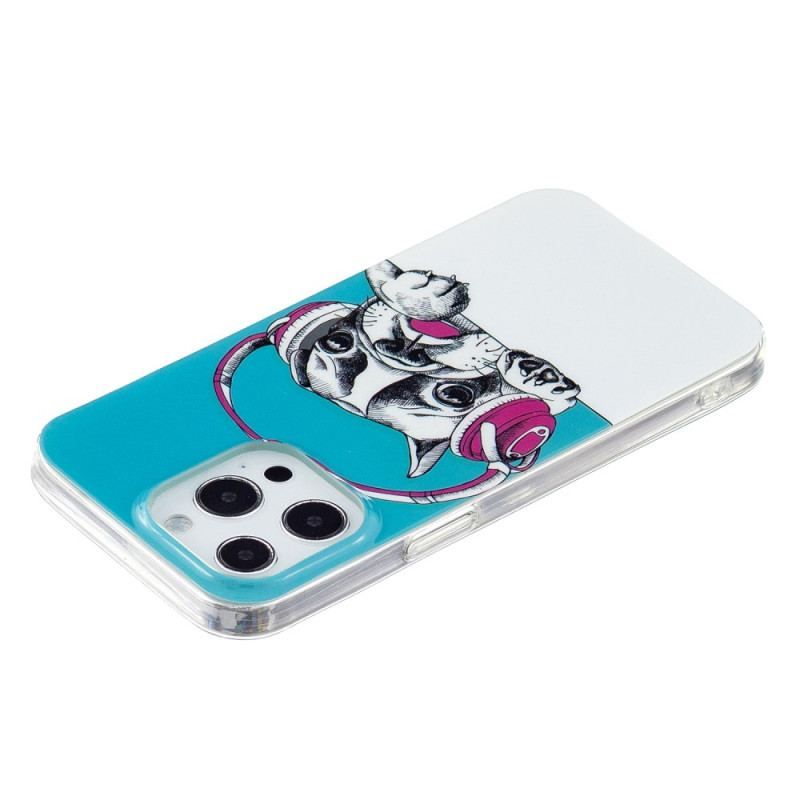 Cover iPhone 15 Pro Max Fluorescerende Hund