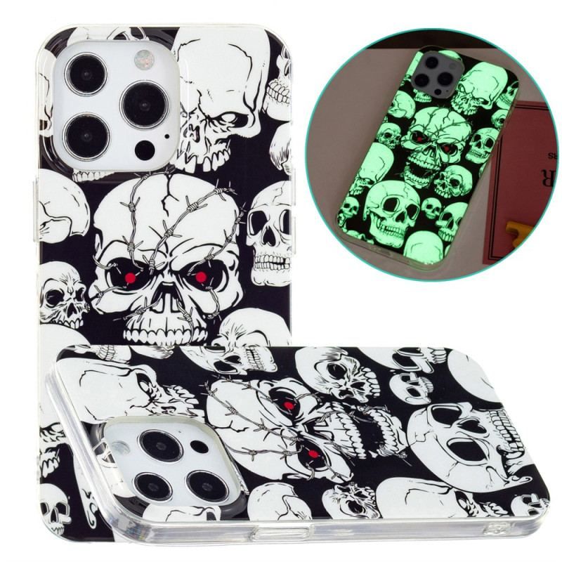 Cover iPhone 15 Pro Max Fluorescerende Kranier