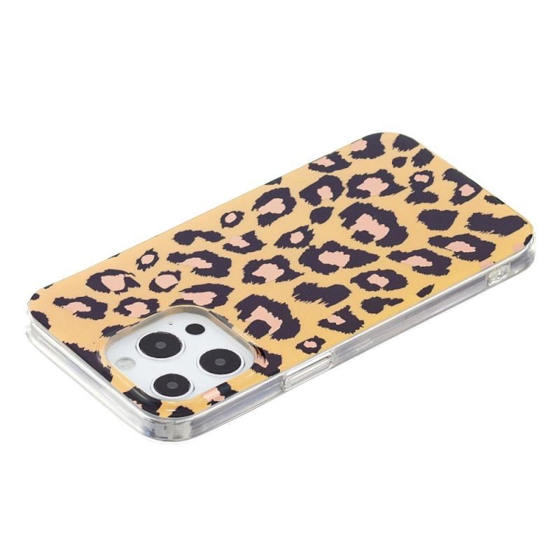 Cover iPhone 15 Pro Max Leopardmønster