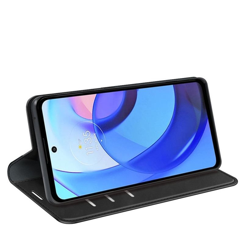 Cover Moto E40 / E30 / E20 Flip Cover Blødhed Ved Hudkontakt