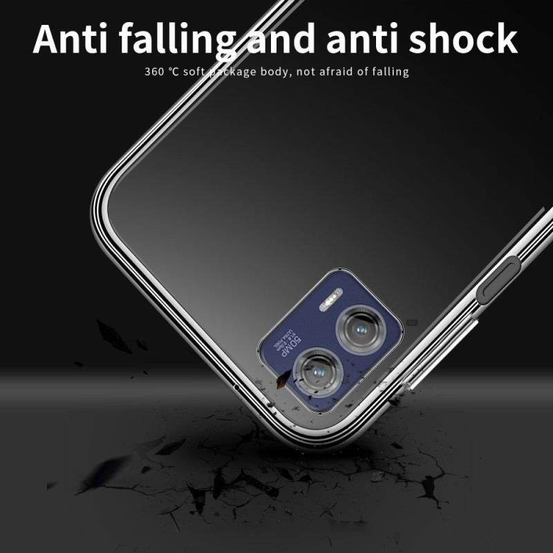 Cover Moto G73 5G Gennemsigtig Mofi