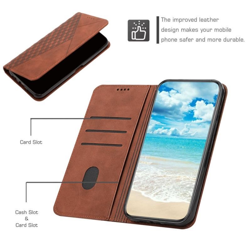 Cover Motorola Edge 40 Pro Flip Cover 3d Mønster