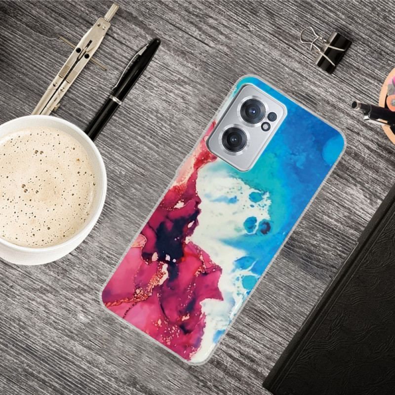 Cover OnePlus Nord CE 2 5G Akvatisk Marmor