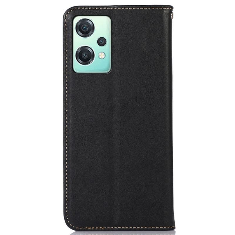 Cover OnePlus Nord CE 2 Lite 5G Flip Cover Ægte Læder