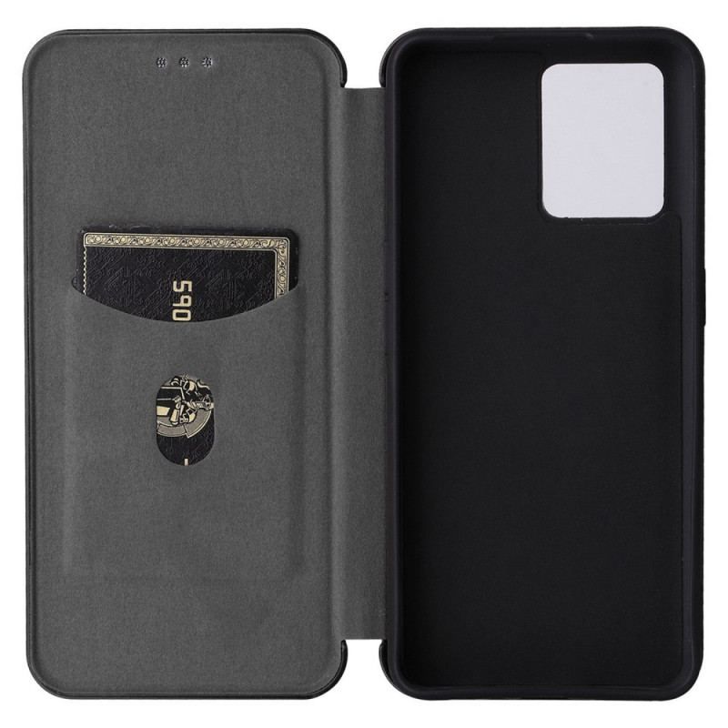 Cover OnePlus Nord CE 2 Lite 5G Flip Cover Kulfiber Tekstur