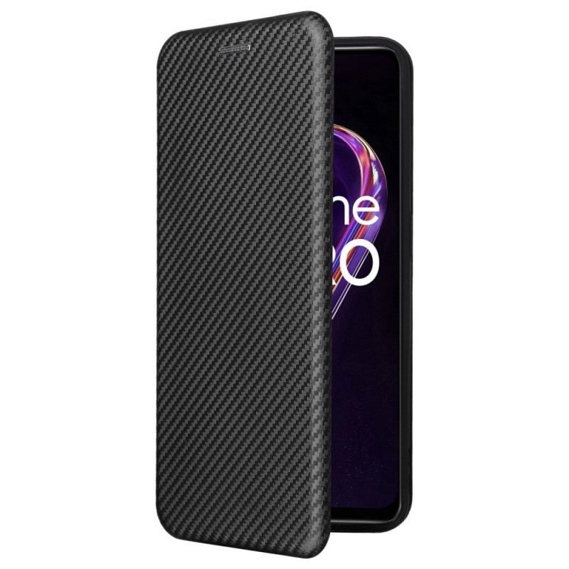 Cover OnePlus Nord CE 2 Lite 5G Flip Cover Kulfiber Tekstur