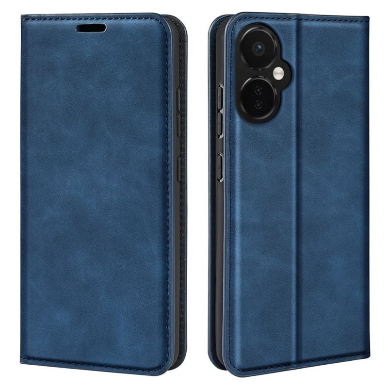 Cover OnePlus Nord CE 3 Lite 5G Flip Cover Almindeligt Lædereffekt