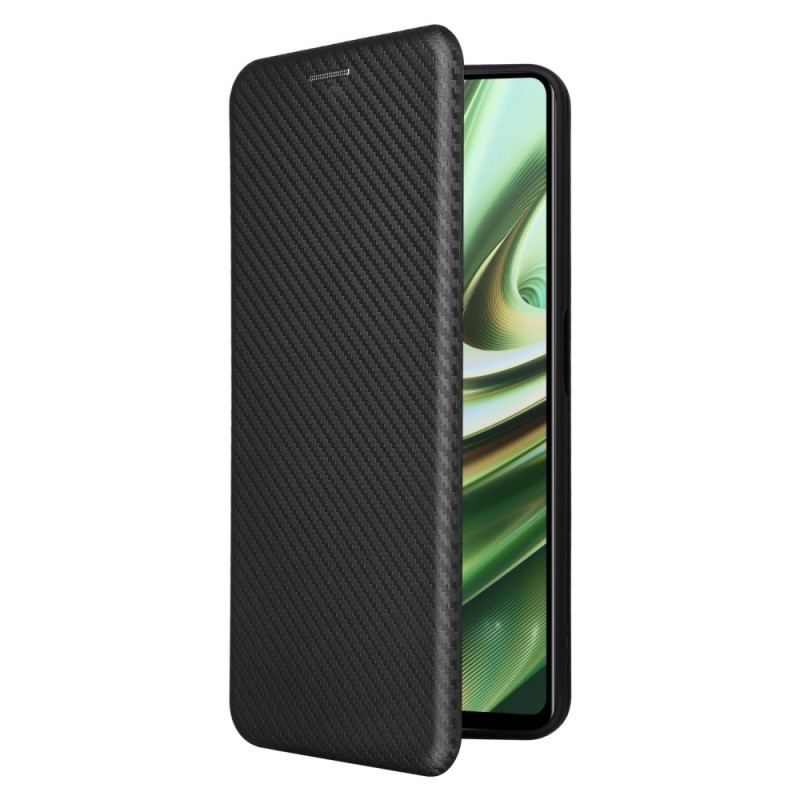 Cover OnePlus Nord CE 3 Lite 5G Flip Cover Kulfiber Tekstur