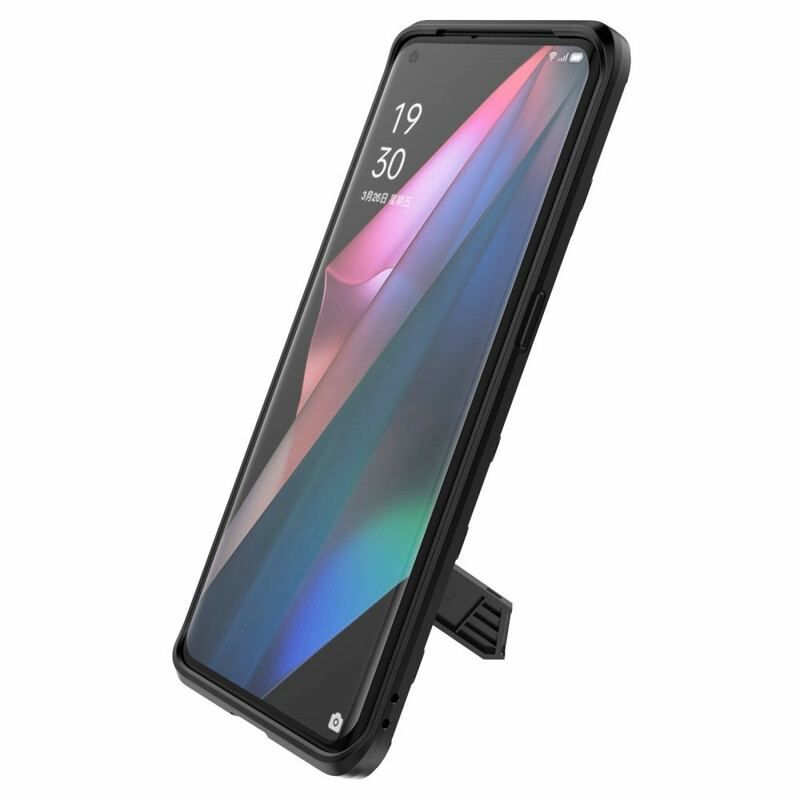 Cover Oppo Find X3 Pro Håndfri To-positions Aftagelig Stander