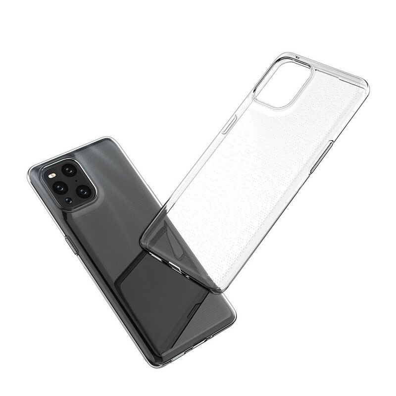 Cover Oppo Find X3 Pro Klar Krystal