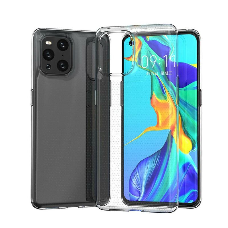 Cover Oppo Find X3 Pro Klar Krystal