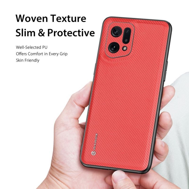 Cover Oppo Find X5 Dux Ducis Fino Series Nylon