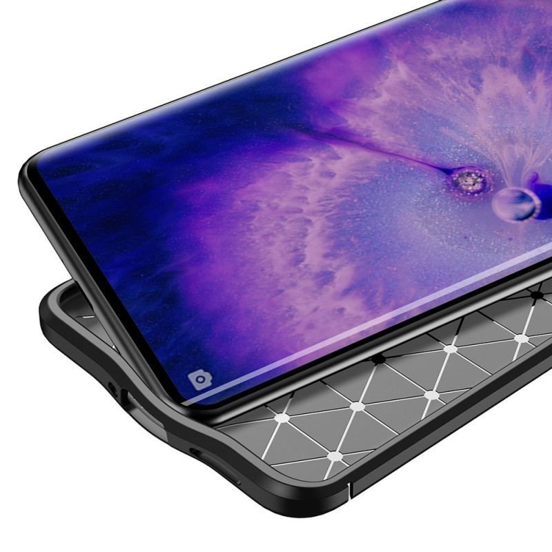 Cover Oppo Find X5 Lædereffekt Litchi Dobbelt Linje