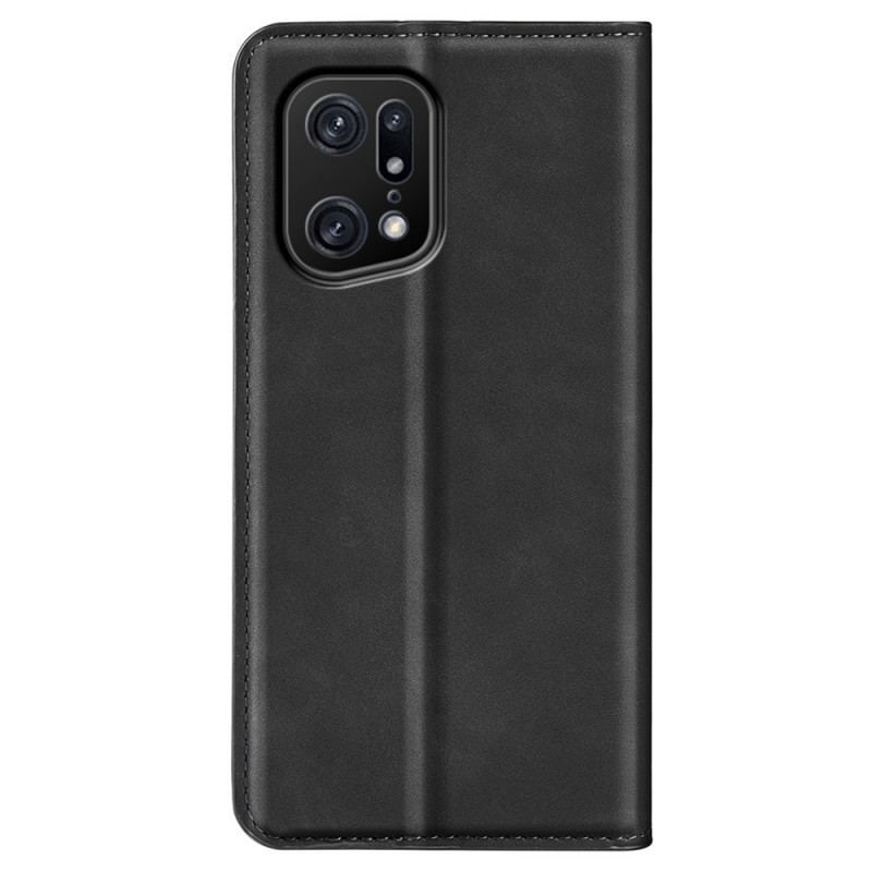 Cover Oppo Find X5 Pro Flip Cover Hudberøring