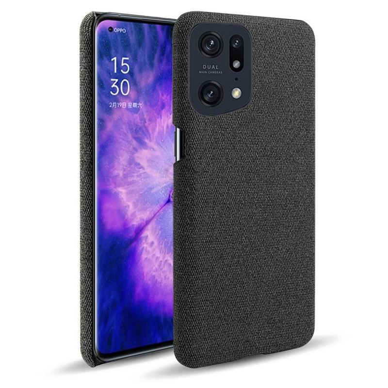 Cover Oppo Find X5 Pro Stof