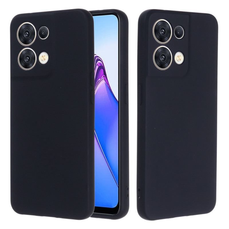 Cover Oppo Reno 8 Med Snor Strappy Flydende Silikone