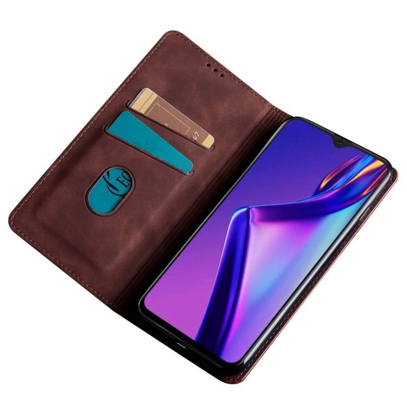 Cover Oppo Reno 8 Pro Flip Cover Læder Effekt