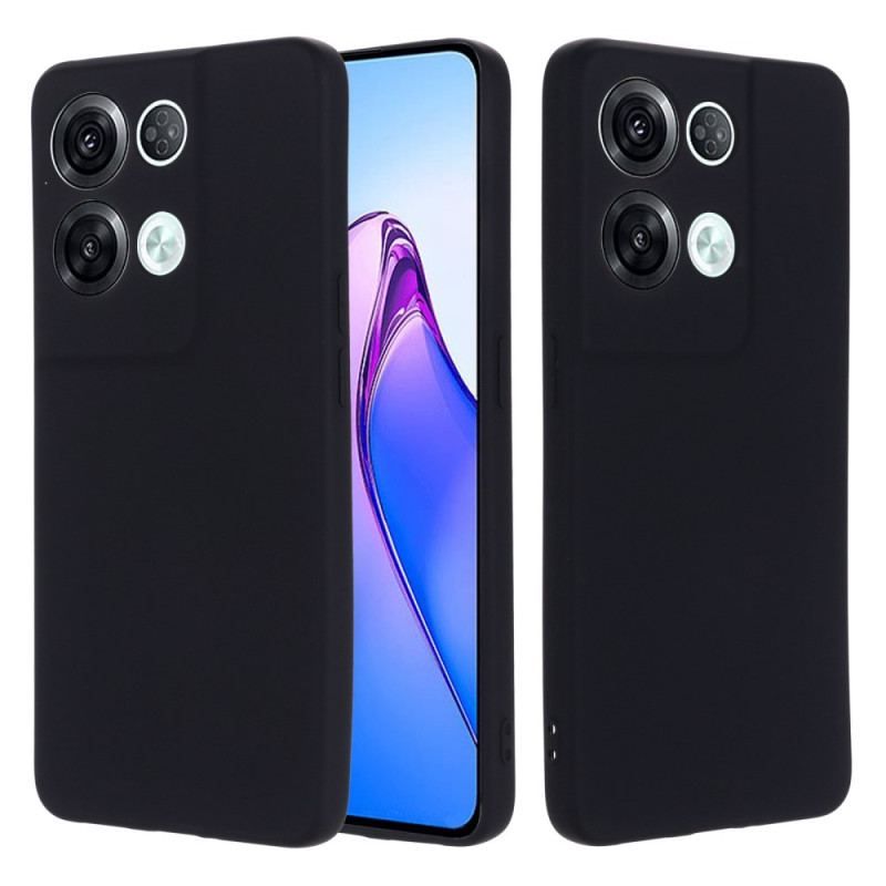 Cover Oppo Reno 8 Pro Med Snor Strappy Flydende Silikone