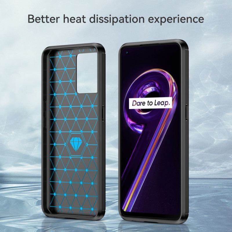 Cover Realme 9 Pro Plus Børstet Kulfiber