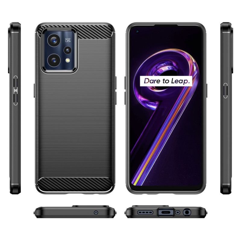 Cover Realme 9 Pro Plus Børstet Kulfiber