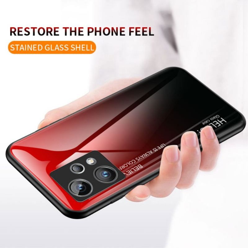 Cover Realme 9 Pro Plus Hærdet Glas Hej