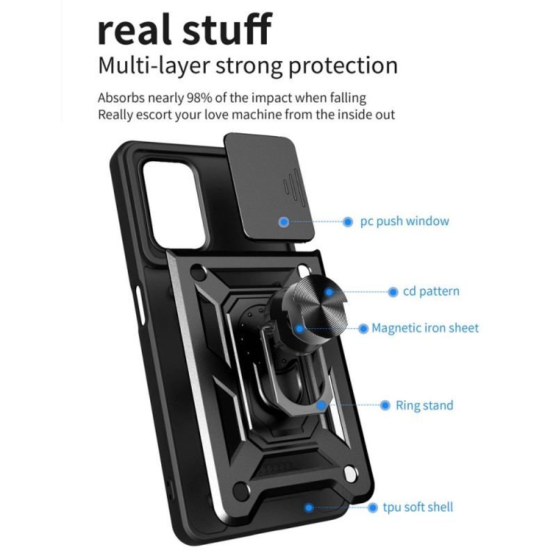 Cover Realme 9i Beskyttelsessæt Med Ring-support Og Lens Protection