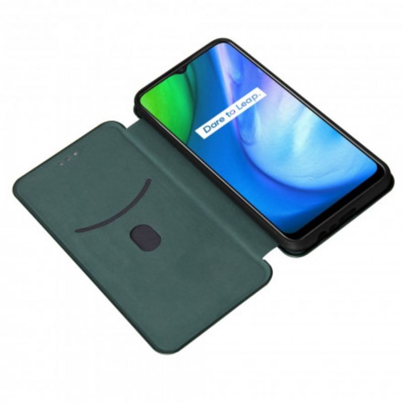 Cover Realme C21 Flip Cover Kulfiber