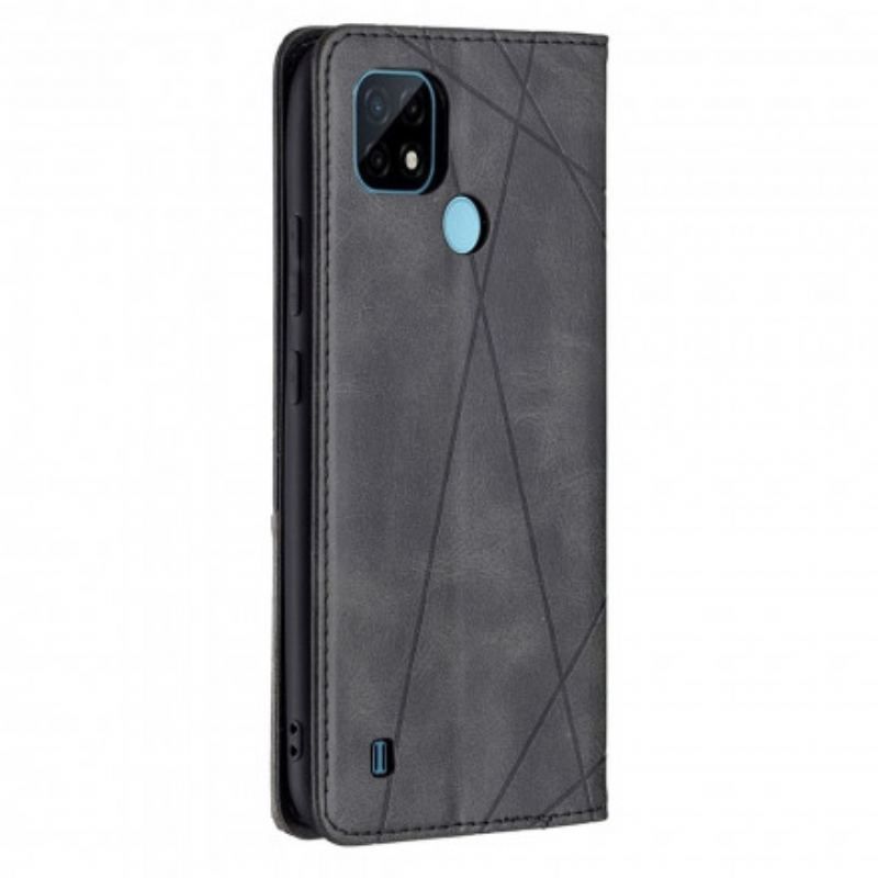 Cover Realme C21 Flip Cover Kunstner Stil