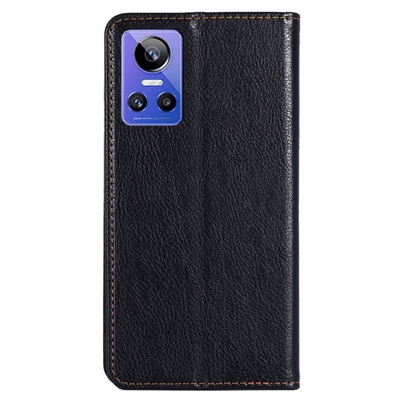 Cover Realme GT Neo 3 Flip Cover Blødt Kunstlæder