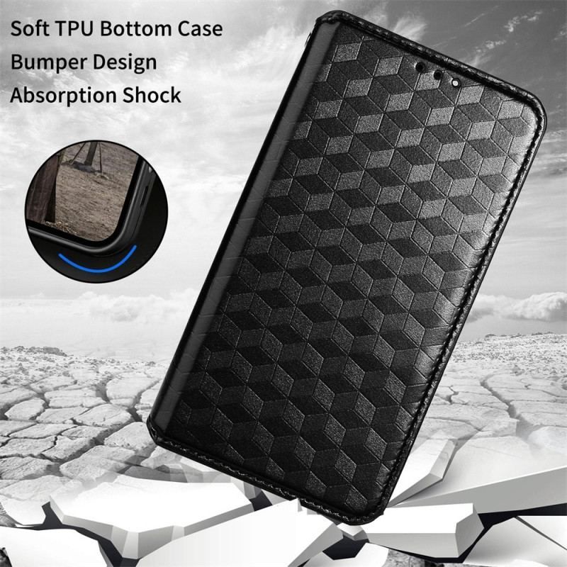 Cover Realme GT Neo 3 Flip Cover Ternet Mønstre