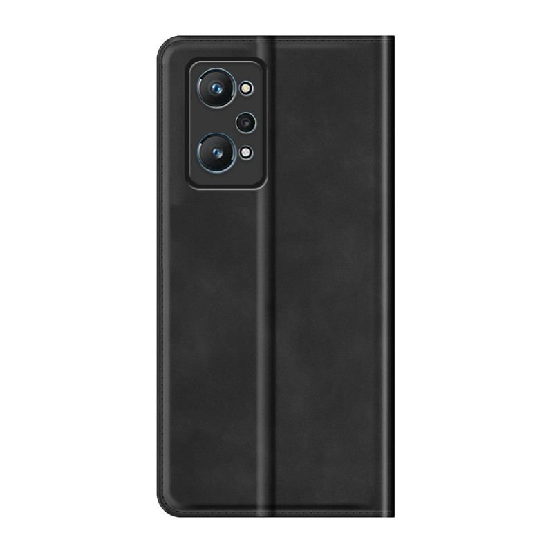 Cover Realme GT Neo 3T / Neo 2 Flip Cover Silkeblødt Lædereffekt