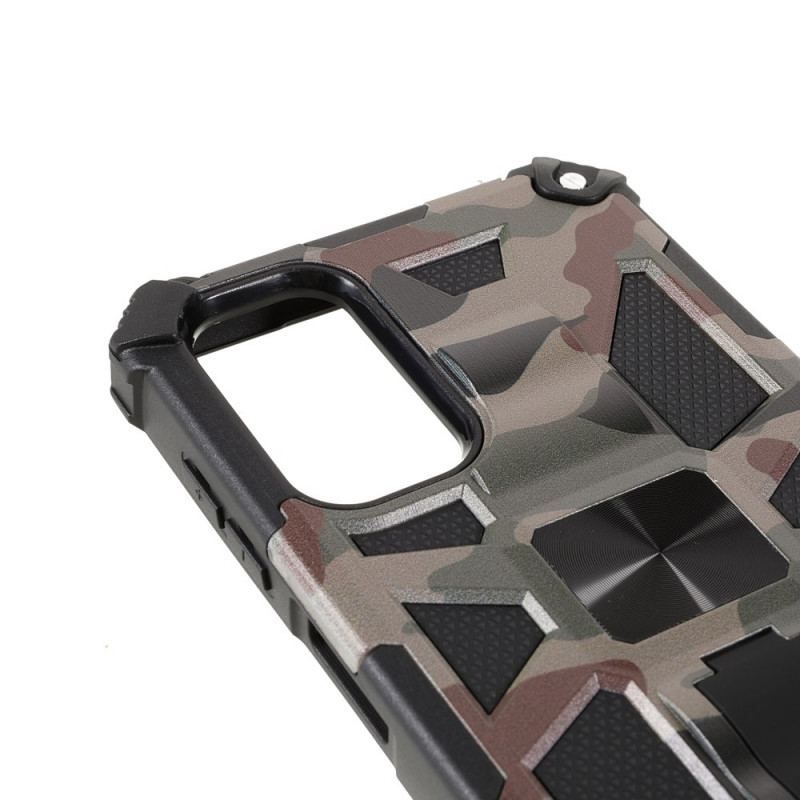 Cover Samsung Galaxy A13 5G / A04s Camouflage Aftagelig Støtte