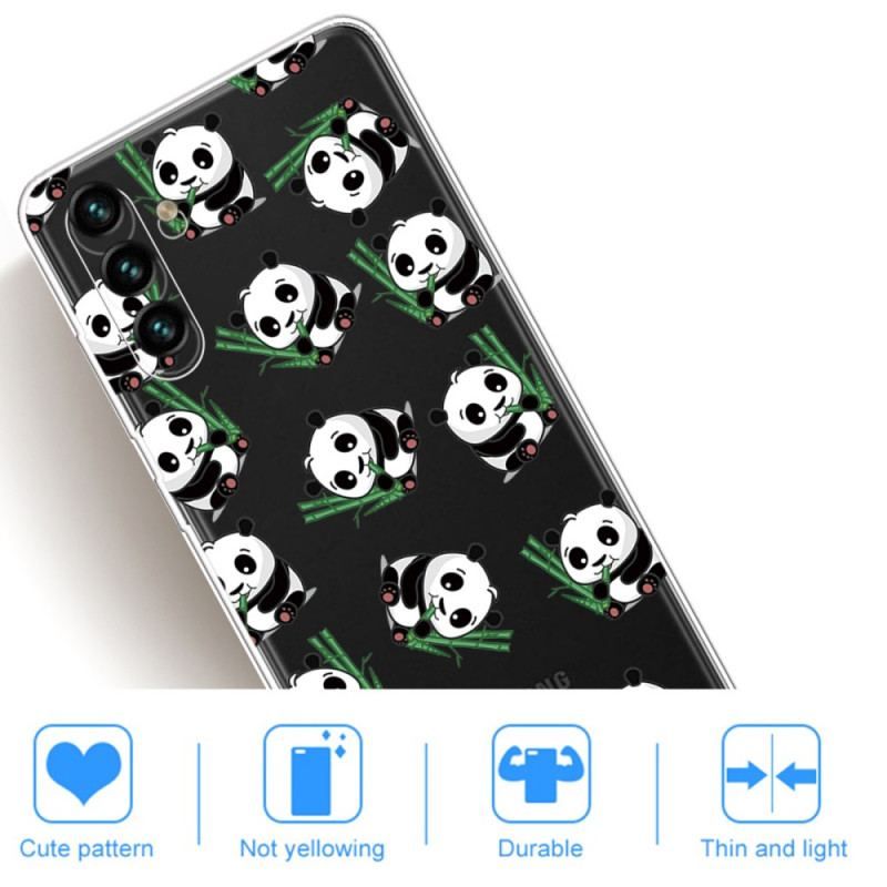 Cover Samsung Galaxy A13 5G / A04s Små Pandaer