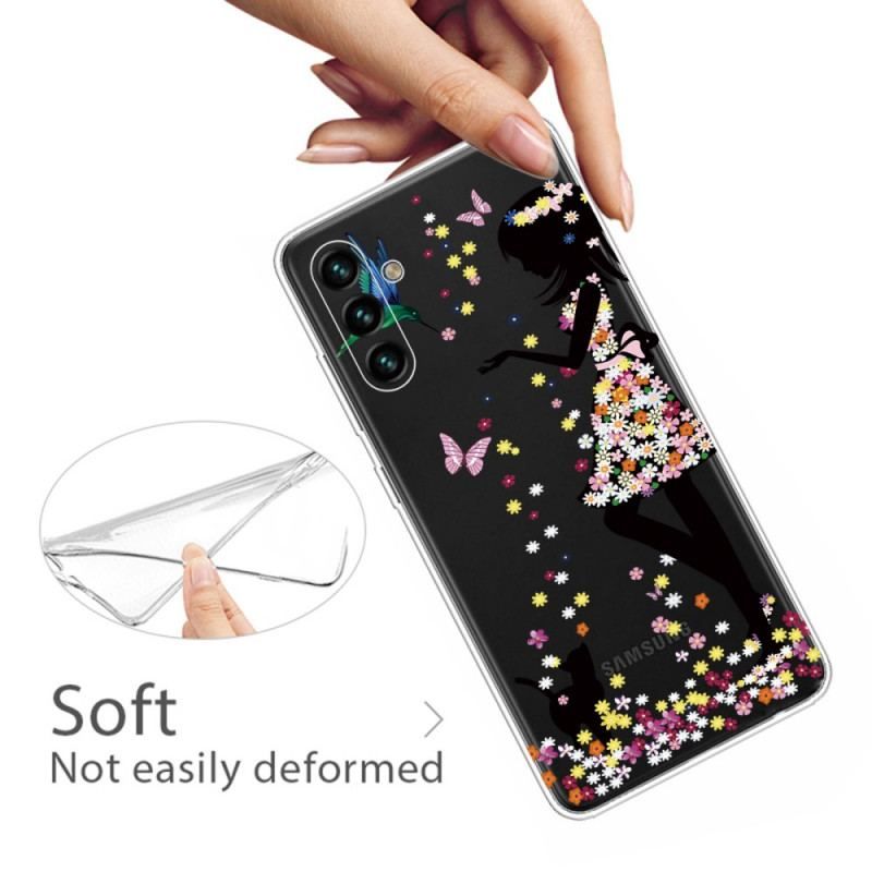 Cover Samsung Galaxy A13 5G / A04s Smukt Blomsterhoved