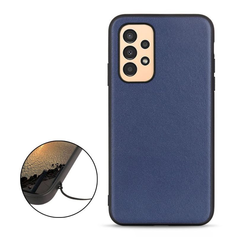 Cover Samsung Galaxy A13 Ægte Læder