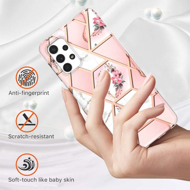 Cover Samsung Galaxy A13 Blomster