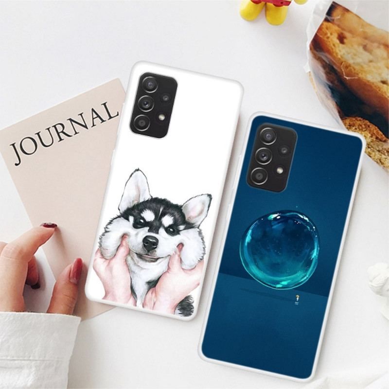 Cover Samsung Galaxy A13 Djævel Kat